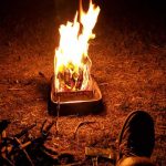 perfect campfire's strong smoke-free heat with MyFire