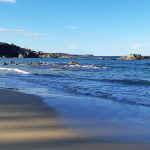 Beach walk camping at Mystery Bay